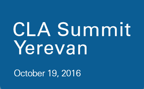 CLA Summit Yerevan 2016
